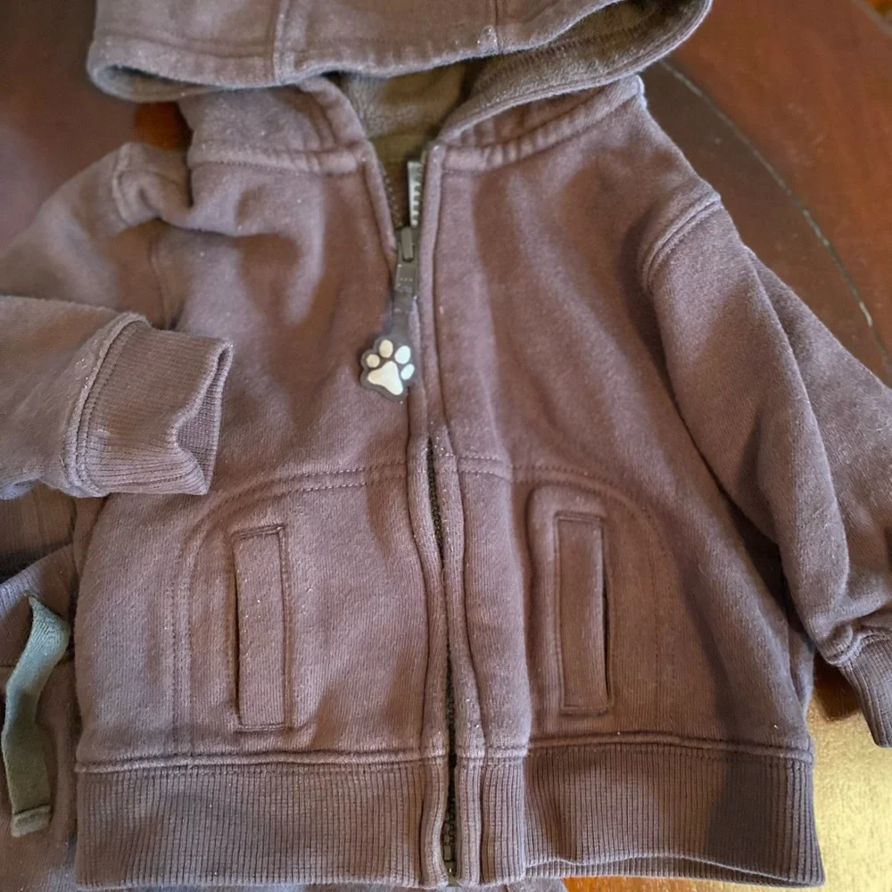 Gymboree sweatsuit brown